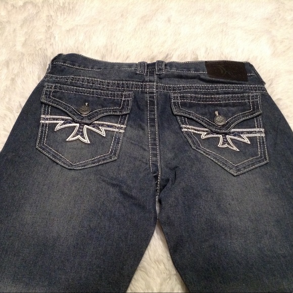 Xtreme Couture Bootcut Cross Dark Denim - Picture 4 of 4